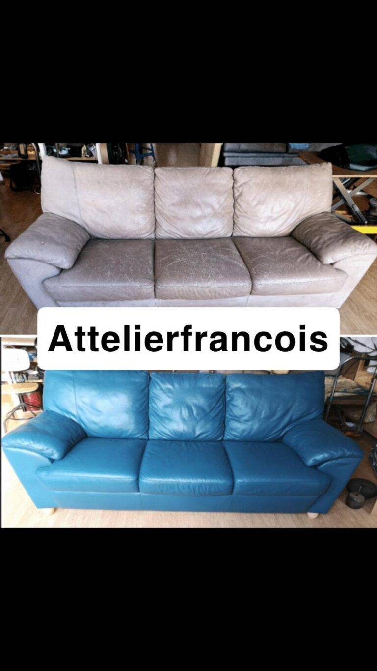 renovation canapé cuir moulins