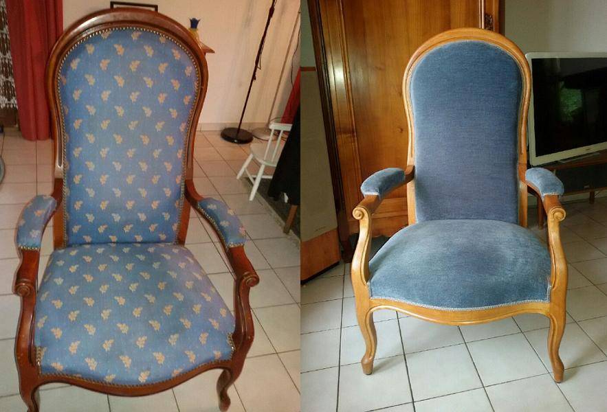 tapissier rénovation fauteuil clermont-ferrand